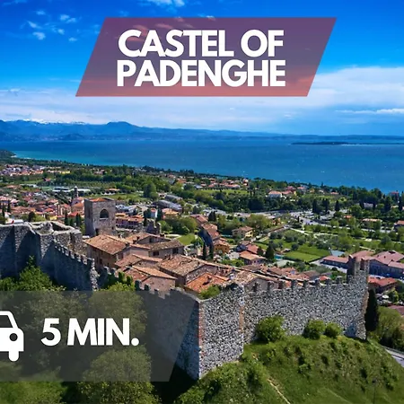 5 Min From Garda, With Free Swimming Pool Lägenhet *